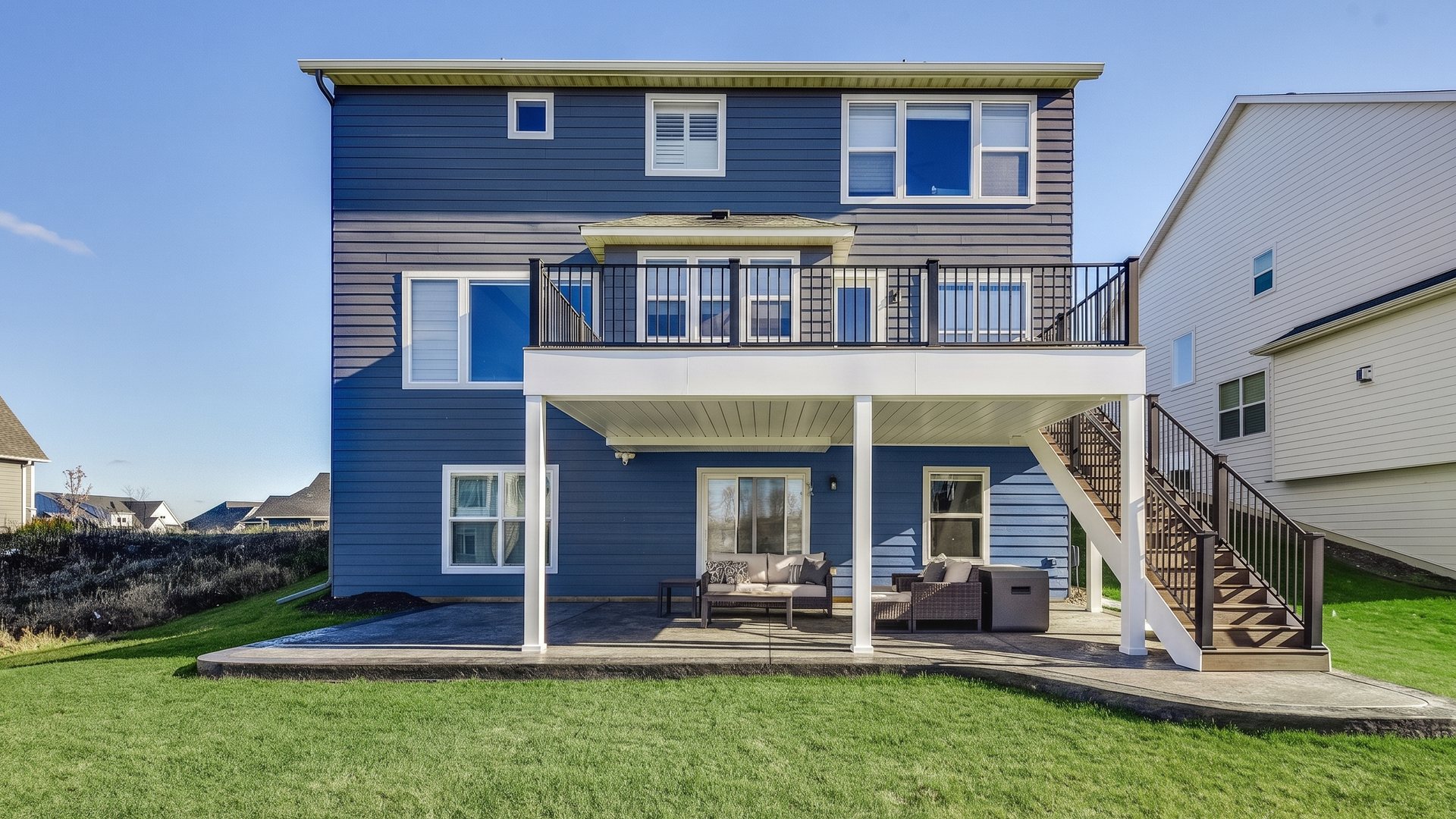 A completed Stonevale Homes build, seen from the exterior.
